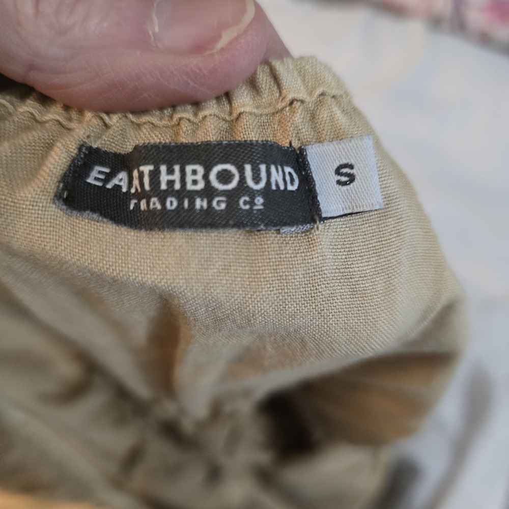 EARTHBOUND Beige Elastic Waist Dress - Picture 3 of 3